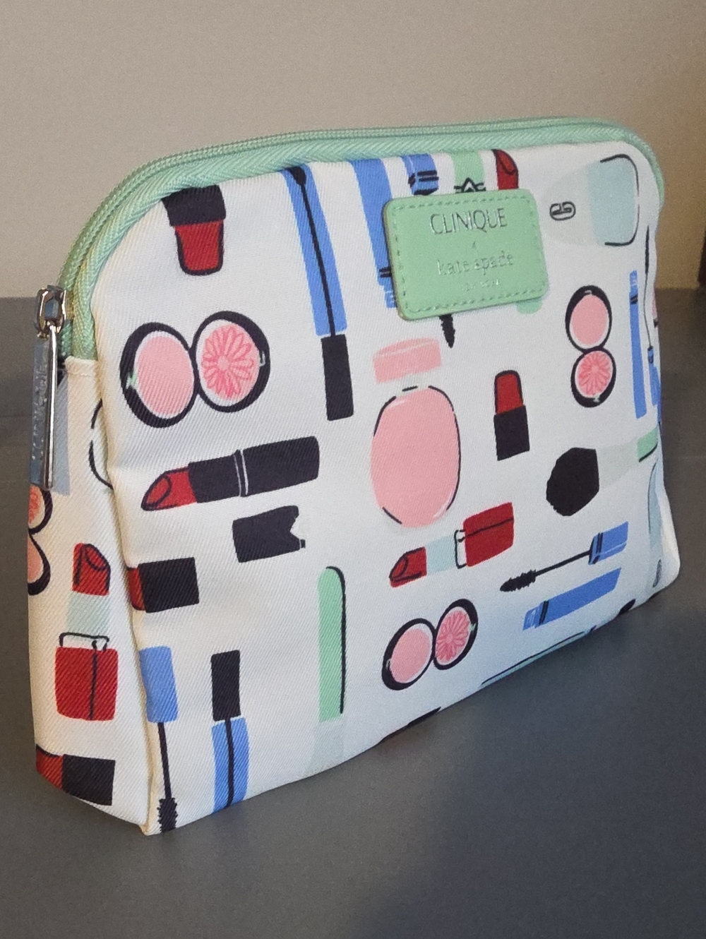 KATE SPADE + CLINIQUE NWOT cosmetic Bag